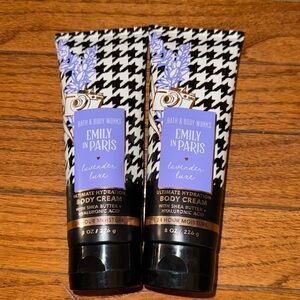 BBW 2pc Emily In Paris Lavender Luxe Body Cream
